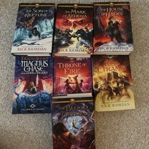 Rick Riordan hardback book set
